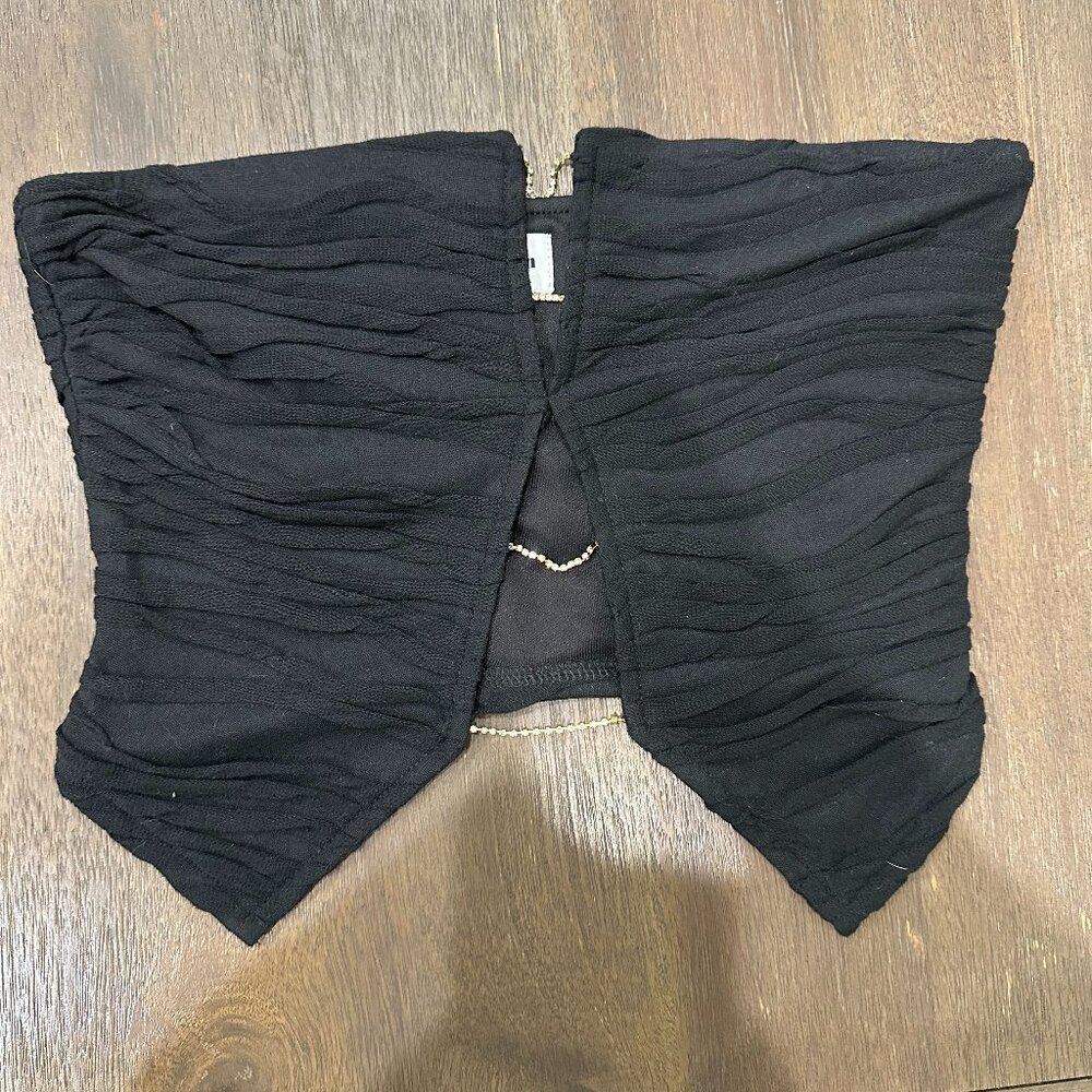 Superdown Black Tube Top